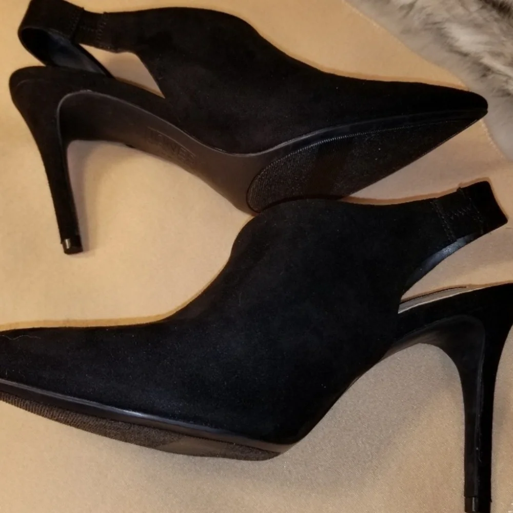 Designer Heels Womans Unique Bootie Pumps Size 7 - Picture 3 of 5